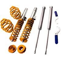 maXpeedingrods Coilover Amortiguador de Muelle Ajustable Motor para 3 Series E46